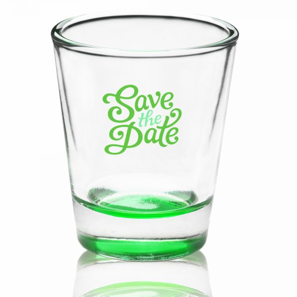 green save the date sunglasses
